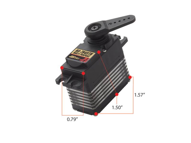 Hitec HS-7945TH HV Tit Gear Coreless UltraP Servo